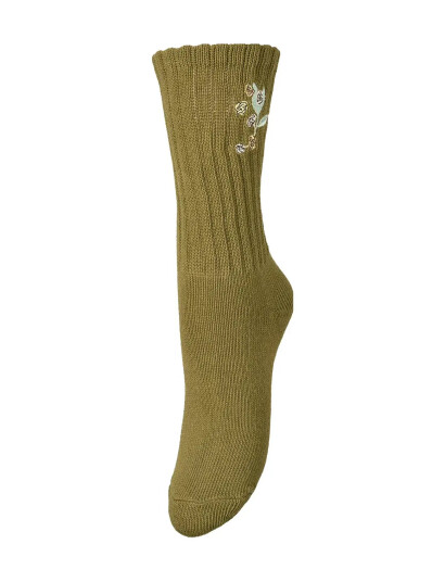 Becksöndergaard Rosy Cotta Sock - Green - 37-39