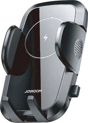 Joyroom Bil Lufteventil Holder Qi Trådløs Lader 15W Svart Jr Zs241