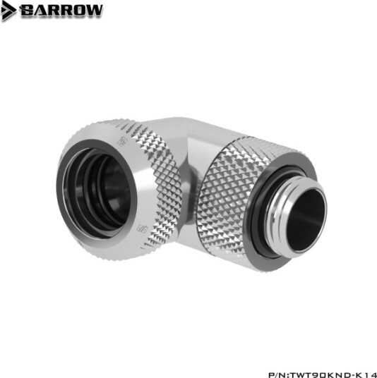 Barrow Multi Link Adapter 90° 14 mm Sølv TWT90KND K14 s