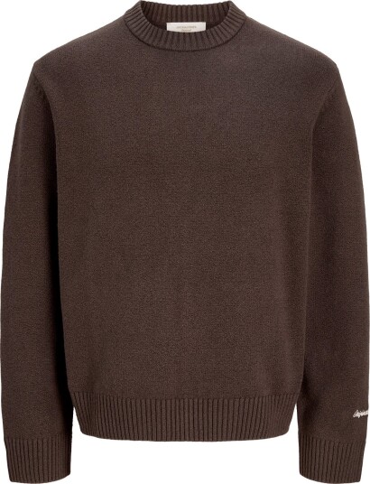 Jack & Jones Jornorrebro Knit Crew Neck Sn   MULCH   XL