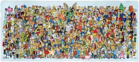 Grupo Erik The Simpsons XL Musematte MGGE094