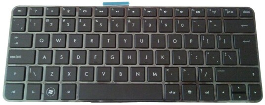 HP ASSY KEYBOARD WTCLIP TM2 TURKY