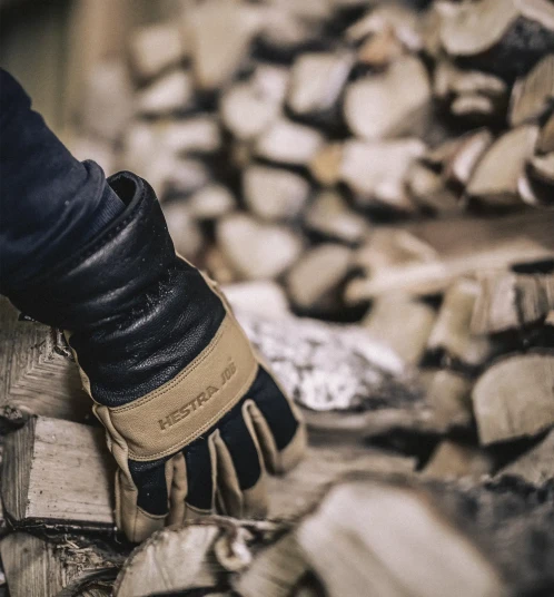 Hestra JOB Winter Pro Tan Arbetshandske 8