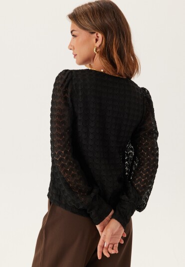 Vero Moda Vmbecca Ls V neck Lace Top