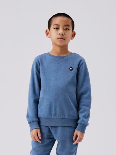 Name It Vimo Long Sleeve Sweat Bru Blå 116