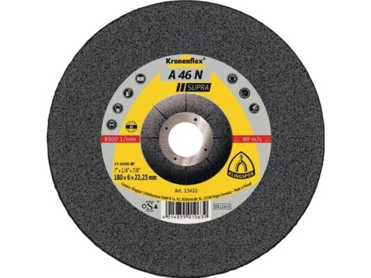 Klingspor Skrubbskive A 46 N Supra 115x22.23mm 10 Stk