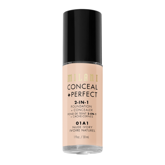 Milani Conceal + Perfect 2in1 Foundation + Concealer 01A1 Nude Ivory 30 ml Foundation