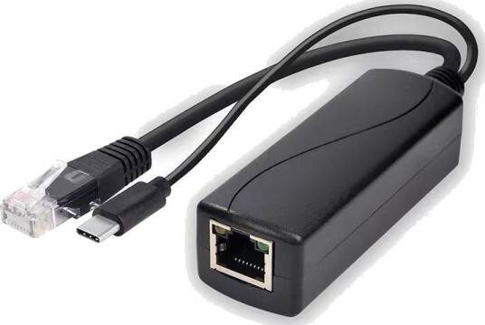 Microconnect 1000mbit Poe Splitter Usb-c