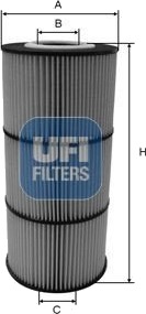 UFI 25.156.00 Oljefilter UFI 25.156.00 Oljefilter