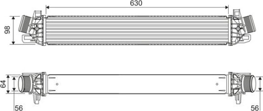 Intercooler VALEO 822914