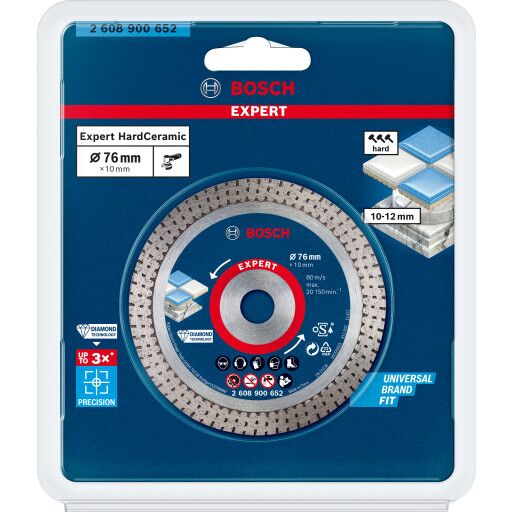 Bosch Expert Diamantskive 76mm for Keramikk og Fliser