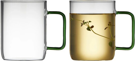 Lyngby Glas Torino glasskrus 40 cl Grønn