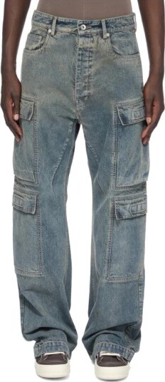 Rick Owens Herre Jeans Blå W36,