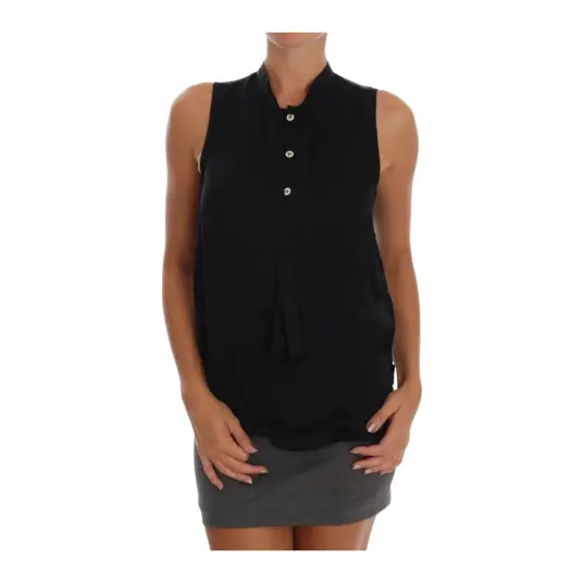 Versace Jeans Couture Dame Bluser & Skjorter Svart S,