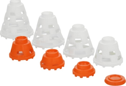 GolfGear Sim-Tee 8 Pack Multi Pegger Assorted