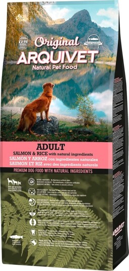 Arquivet tørrfôr Adult Original Dog Laks & Ris 2 x 12 kg