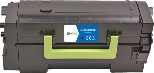 TB Toner Sort (35.000 sider) erstatter Lexmark 58D2X00 TB Premium toner