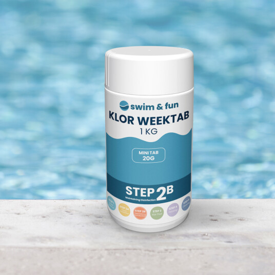 SWIM & FUN KLOR WEEKTAB 20G 1KG