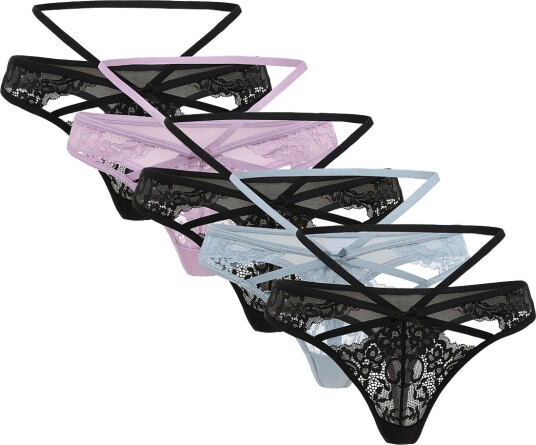 Hunkemöller Wera 5 Pack Purple S Hunkemöller Wera 5 Pack Purple S