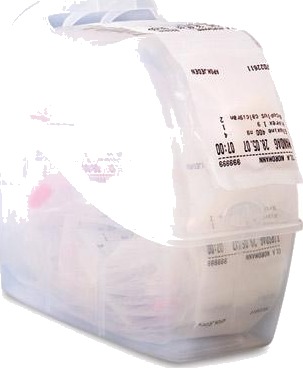 Multidosedispenser 2 uker hvit 1 stk