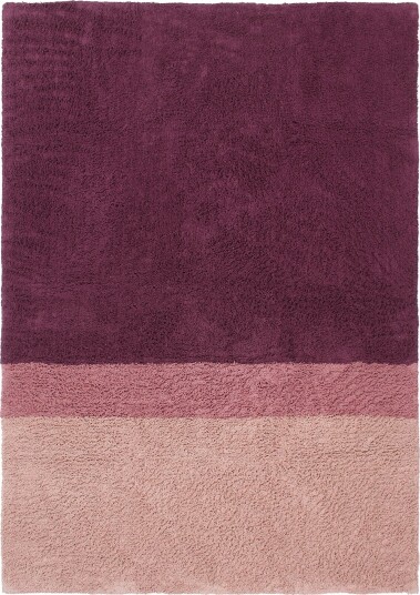 Ryetepper Pione Natural Cotton Shaggy rosa Størrelse: 200 x 290 cm
