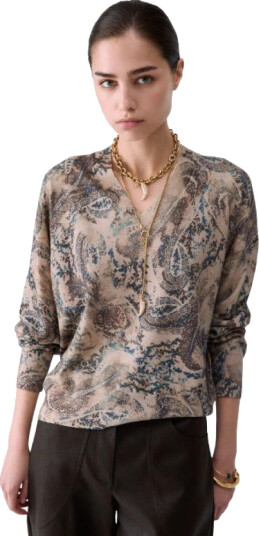 Liu Jo Dame Strikkevarer Beige M, Liu Jo Dame Strikkevarer Beige M,