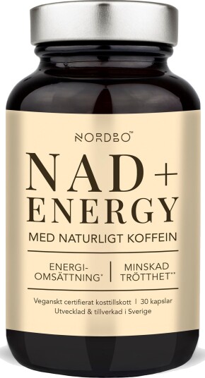 Nordbo NAD+ Energy 30 stk Nordbo NAD+ Energy 30 stk