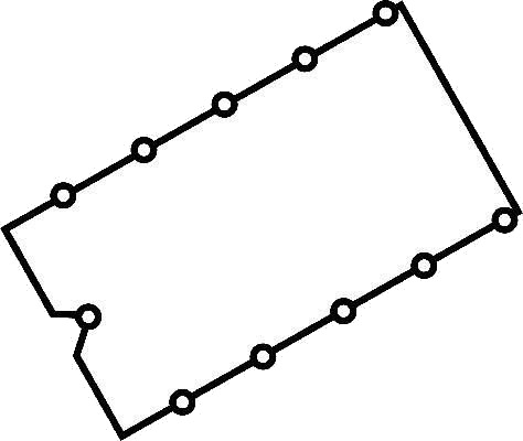 Tetning, topplokkdeksel CORTECO 440069P