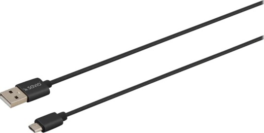 Savio Cl-129 Usb-Kabel Usb-C Hann Til Usb Hann Usb 2.0 2.1 A 2 M Svart Savio Cl-129 Usb-Kabel Usb-C Hann Til Usb Hann Usb 2.0 2.1 A 2 M Svart