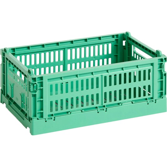 HAY Colour Crate S 17 x 26,5 cm Dark mint HAY Colour Crate S 17 x 26,5 cm Dark mint