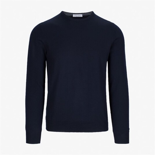 Gran Sasso Crew L/slv 598 Navy Gran Sasso Crew L/slv 598 Navy