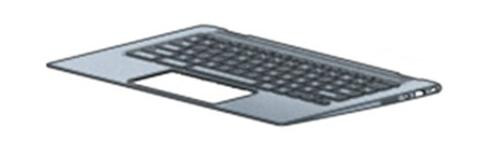 HP SPS-TOP COVER W/KB BL CZ/SK