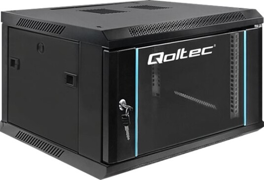 Qoltec Rack Skap Svart 6U 19" Qoltec Rack Skap Svart 6U 19"