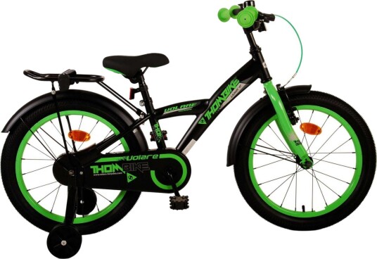 Volare Thombike Barnesykkel 18" Svart/Grønn Volare Thombike Barnesykkel 18" Svart/Grønn