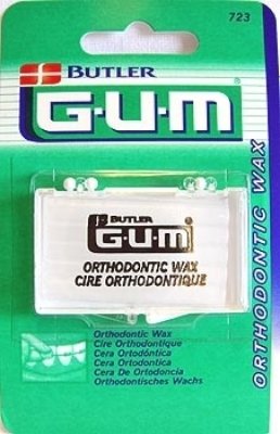 Gum orthodontic wax