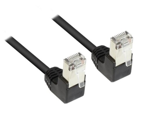 Alcasa Cat. 5E 3M 3 M Cat5e F/Utp Ftp Rj-45 Rj-45 Sort