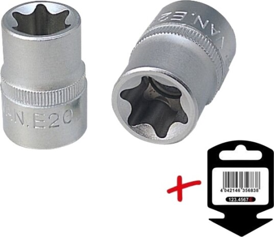 KS TOOLS 911.4334-E Pipenøkkelinnsats