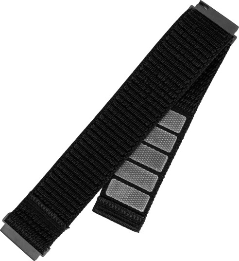 Universell Smartwatch (20 mm) Fixed Nylonreim - Svart