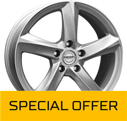 Mega Wheels Tigera Silver (5705051322686)