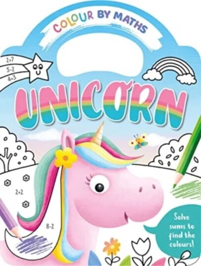 Colour By Maths: Unicorn Av Igloo Books