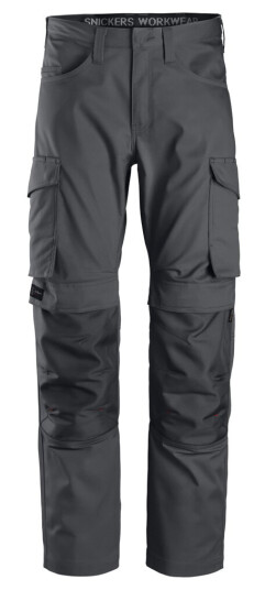 Snickers Workwear 6801 Arbeidsbukse stålgrå knebeskyttelseslomme Stålgrå, Klær