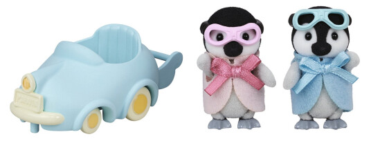 Sylvanian Families Penguin Babies Ride N Play 5695 Sylvanian Families Penguin Babies Ride N Play 5695