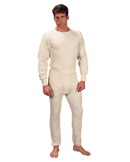 Rothco Heavyweight Thermal Underpants Hvit Hvit