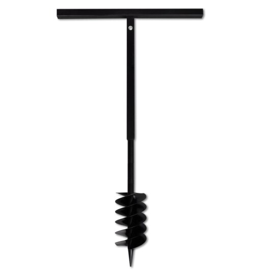 vidaXL Jordbor med håndtak 120 mm og forlengere 13 m stål vidaXL Jordbor med håndtak 120 mm og forlengere 13 m stål