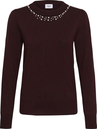 Saint Tropez TemmaSZ Pullover Genser for Dame - Svart