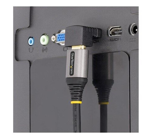 StarTech.com Down Angle HDMI 2.0 Adapter 90-Degree HDMI Port Saver M/F - HDMI adapter StarTech.com Down Angle HDMI 2.0 Adapter 90-Degree HDMI Port Saver M/F - HDMI adapter