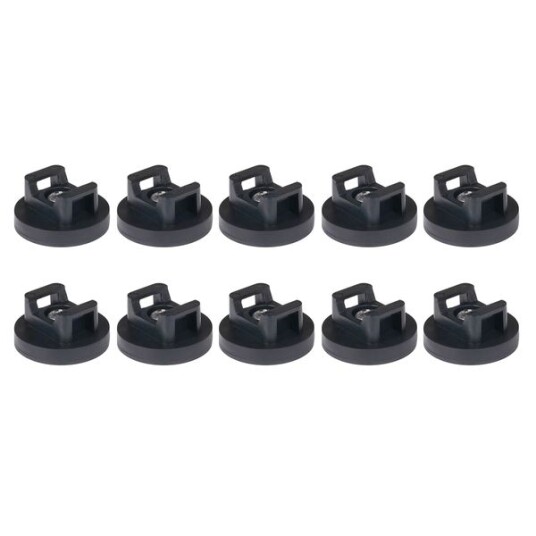 Kabelklemme PURELUX Magnetic Cable Tie Mount 31 mm 10 stk