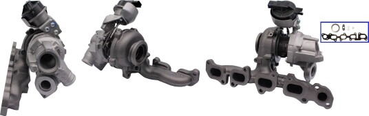 TURBOS EUROPE TE04L253010B Turbolader