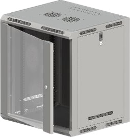 Alantec Skap Veggmonterbar Gulvmonterbar Grå 9U 19" Alantec Skap Veggmonterbar Gulvmonterbar Grå 9U 19"