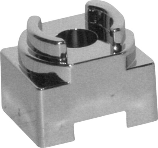 Faluplast 14215 Avstandskloss 10 x 20 mm for enkeltklemme Krom Installasjon Faluplast 14215 Avstandskloss 10 x 20 mm for enkeltklemme Krom Installasjon